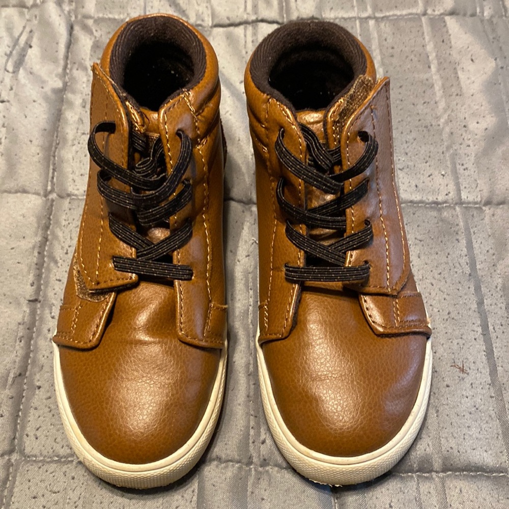 Little boys high top dress shoes